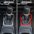 Gear Shift Knobs Cover Trim Decoration Panel for 2018-2019 Jeep Wrangler JL