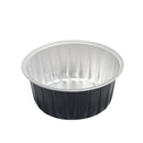 BLUE ZOO 10Pcs/Set Hard Wax Beans Bowl 80G Capacity Cute Black Round Shape