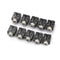 10Pcs 3.5mm Headphones Stereo Audio Socket Jack With nut 5 Pin PCB GVsp