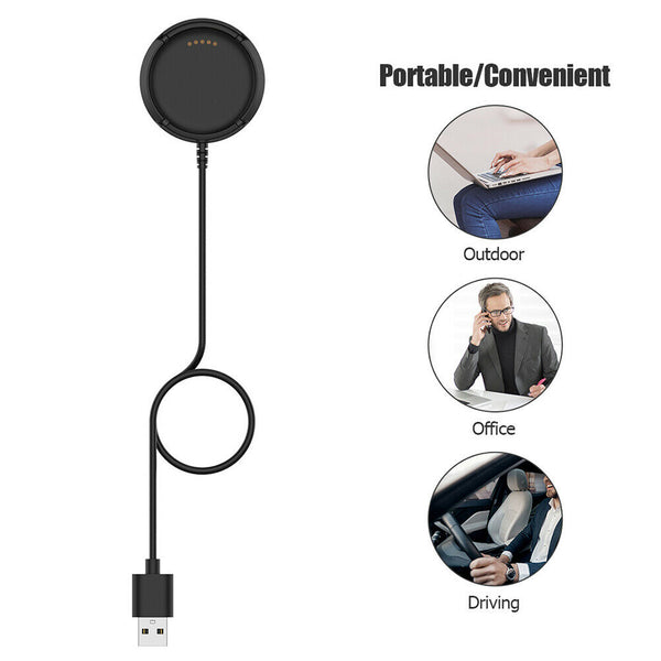 1m USB Data Charging Base Adapter Station Charger Cable for LG Watch W7 LM-W315