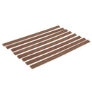 Finest 8pcs Softer Mahogany Guitar Edge Trim Inlay Strips 37cm/14.56inch
