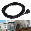 6m hose 6pcs mist sprinkler Outdoor Garden Misting Cooling System Mist Nozz L1R7