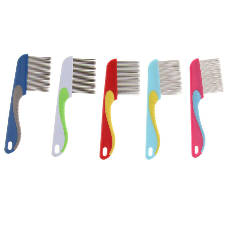 5 Pieces Pet Hair Trimmer Hairdressing Shed Comb Flea Brush