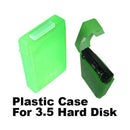 Hard Case Storage Case for 3.5 Inch Hard Disk Drive SATA IDE HDD Green A