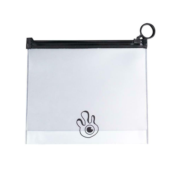 Clear PVC Waterproof Makeup Bag Transparent Travel Cosmetic Wash Pouch (M) A#S