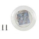 12V 6-LED Marine Boat RV Recessed LED Cabin Compartment Dome Light 3.7 Inch Blue