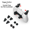 8 in 1 Rocker Caps L2 R2 Trigger Buttons for PS5 Thumb Stick Grip Cover