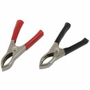 2 Pieces Metal Plastic Crocodile Clamp Alligator Car Caravan Battery Test C