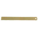 Brass Ruler Bookmark Double Scale Cm&Inch Digital Outdoor For Traveler Notebook