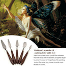 5pcs Palette Scraper Set Spatula Knives for Artist Oil Painting Tools Blade