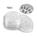 20pcs Disposable Eyelash Glue Holder Pallet For Professional Eyelash Extensions,