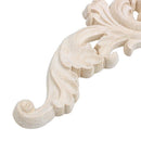 30*8*1cm Wood Carved Corner Onlay Applique Frame Decor Furniture Craft Unpa