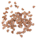 100pcs Rustic Mini Wooden LOVE Heart Embellishments Craft Wedding Decoration