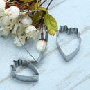 Stainless Steel Peony Flower Petal Fondant Cookie Cutter Set Metal Mould
