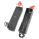 5pcs Black Battery Storage Box Case Holder for 3.7V18650x1 Batteries New