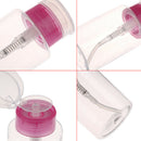 Nail Art Equipment 160ml Empty Pump Dispenser Remover Clean Bottle mini bottle