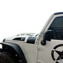 Hood Corner Guard Star Hooded Car Hood Armor Cover for Jeep Wrangler JK JKU