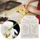 Dragonfly Grass Cake Border Decoration Silicone Mold O9B1 Fondant Cake Deco D2Z3