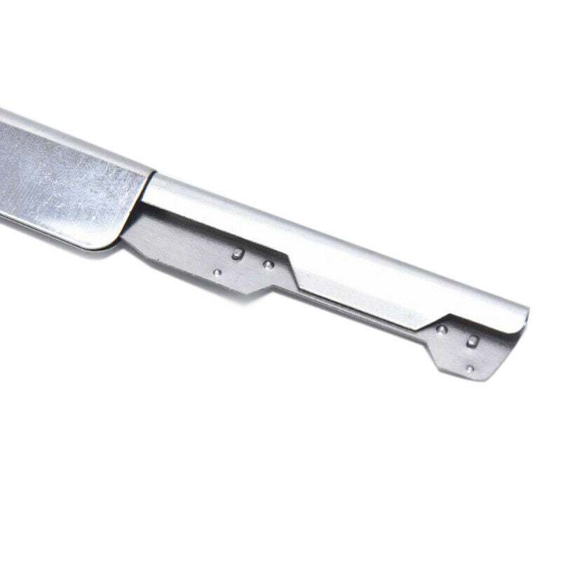 Portable Black Folding Manual Razor Holder Shaving Eyebrow Blades Holder Too Cy