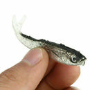 10Pcs Soft Silicone Lifelike Saltwater Sea Fishing Lure Bait Crank Artifici Z4E2