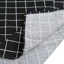 Black Plaid Table Cloth Home Coffee Table Decorative Brief Tablecloth For H