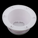 ABS Car Top Mounted White RV Camper Trailer Exhaust Outlet Vent Cap Parts