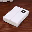 Foldable Pill Box Mini Container Drug Tablet Storage Case 7 Days Pill Case