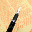 Medium Nib Jinhao X750 Deluxe Black 18kgp Fountain Pen HOT