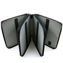 120 Slots Pencil Case PU Leather Handy Multi-layer Large Zipper Pen Bag wit M3G7