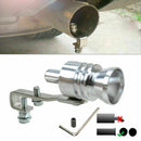 Car Style Exhaust Pipe Blowoff Valve Simulator Turbo Sound Whistle Muffler U6Y1