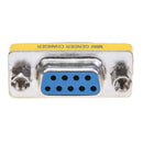 9Pin DB9 Male to 9Pin DB9 Female Converter Adapter Cable Connector