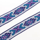 3 Yards Ethnic Style Embroidery Floral Decors DIY Crafts Sewing Fabric Trim