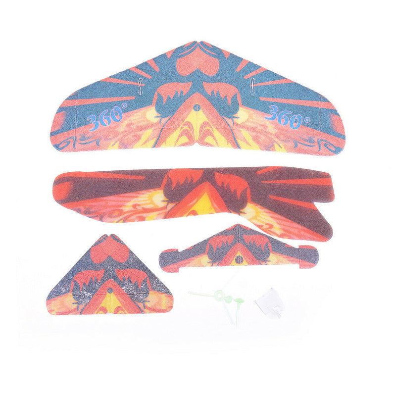 DIY Hand Throw Flying Glider Planes Foam Bag Fillers Childrens Kids Toys LJ