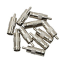 30PCS BNC Female to RCA Male Cable COAX Connector Adapter for CCTV Camera