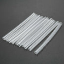 100 pcs heat shrink tube casing heat shrink tube color:Transparent Q9E1
