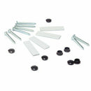 Pet door hatch coffee 4 Positions for cat dog H6E5