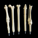 5Pcs 0.5mm Writing Supplies Bone Shape Ballpoint Pen HOT Gift Office Statio F7F3