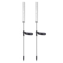 2pcs Color-changing LED Solar Lamp Waterproof Garden Light (Cylindrical)
