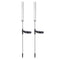 2pcs Color-changing LED Solar Lamp Waterproof Garden Light (Cylindrical)