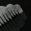 natural jade flower`stone gua sha comb massage scrape  healthy cure tooME JC%x