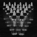 40Pcs Empty Plastic Squeeze Bottles with Twist Cap for Ink Liquid Painting Glue,