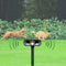 1x Solar Power Ultrasonic Pest Animal Repeller Garden Animal Drive Control T5U9