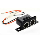 Auto Car Double cigarette lighter adapter 12V 10.5x5x4cm D1E2