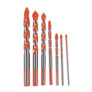 7 Pieces/Set Of Handle Drill Multi-Function Drill Bit Marble Perforator Til T8G1