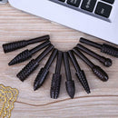 10pcs/set Rotary Rasp Grinding Head Tools for Woodworking Carving Engraving