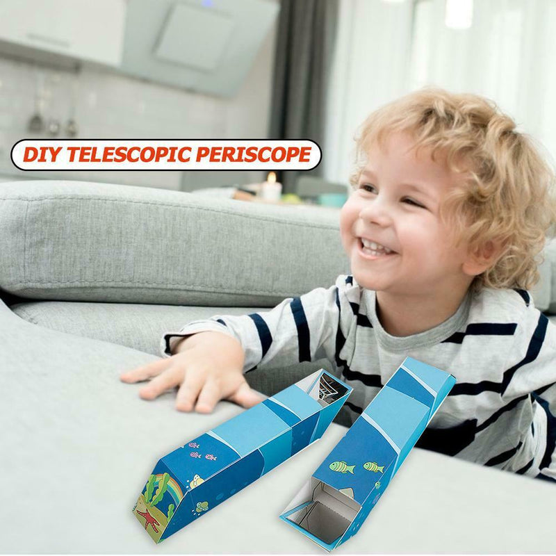 DIY Telescopic Periscope Handmade Technology Kindergarten Children Toys