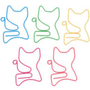 Metal Paper Clips 24 Pieces in PVC Box Cat
