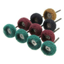 40Pcs 1inch Abrasive Wheel Buffing Polishing Wheel Brush Set 25mm Fr Rotary Tool
