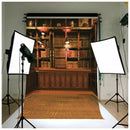 Retro Study Library Books Shelf Photography Photo Background Backdrop Prop