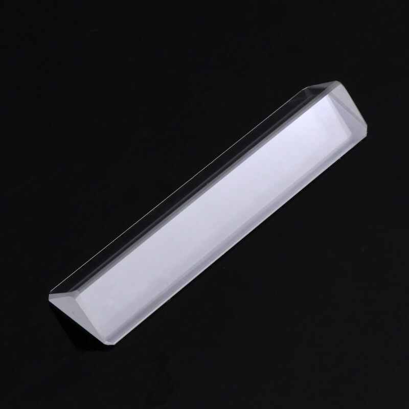 Optical K9 Right Angle Reflecting Triangular Prism For Teaching Light Spectrum